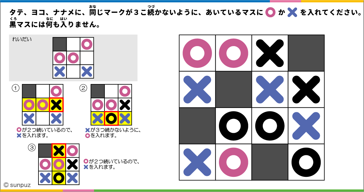 パズル問題の答え
