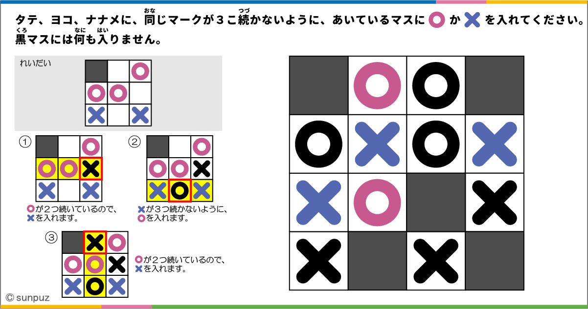 パズル問題の答え