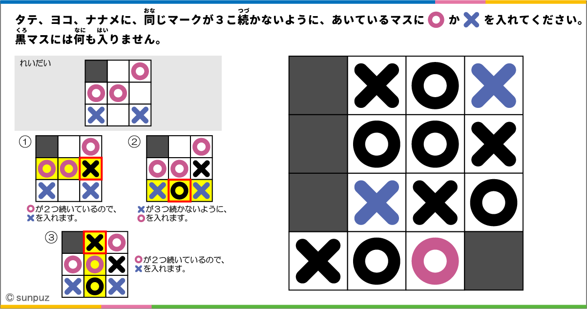 パズル問題の答え