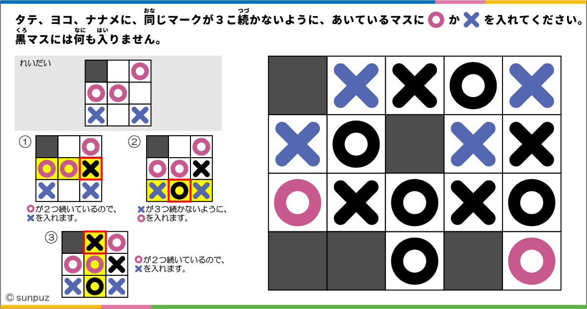 パズル問題の答え