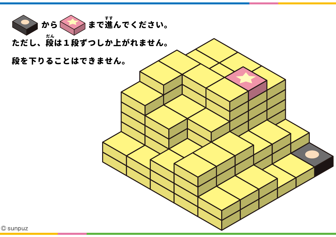３つならんではダメ！パズル